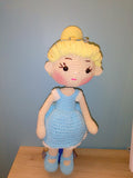 Cendrillon fait main au crochet