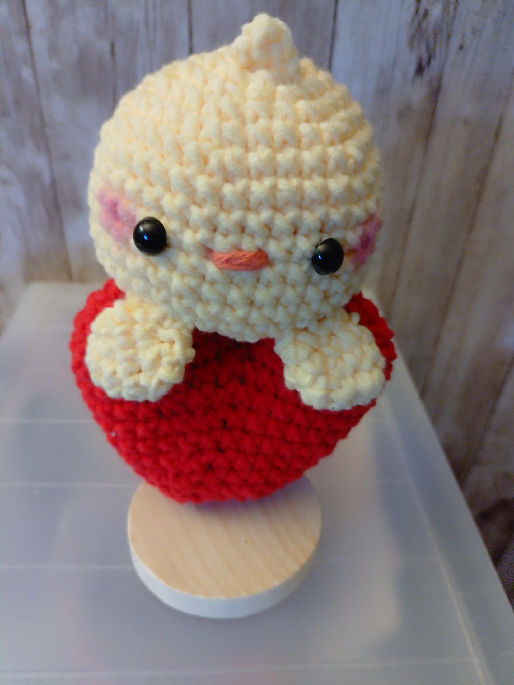 Mickey Mouse cœur au crochet fait main